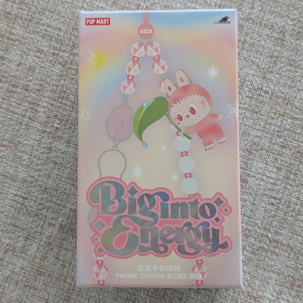 POP MART Labubu Big into Energy Phone Charm Blind Box